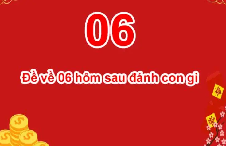 Đề về 06 hôm sau đánh con gì với đề 3 càng