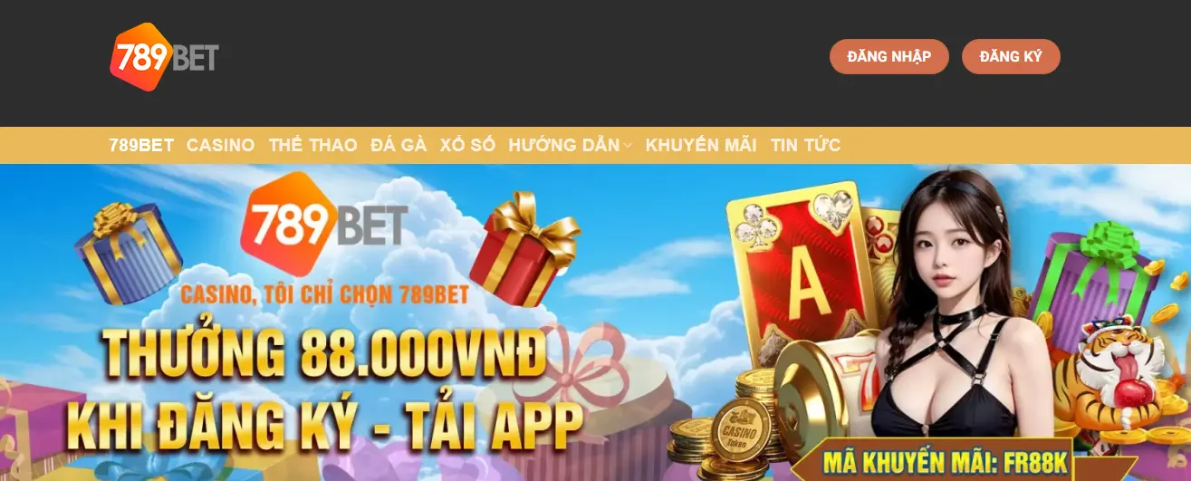 Nhà cái 789BET có nhiều khuyến mãi hấp dẫn