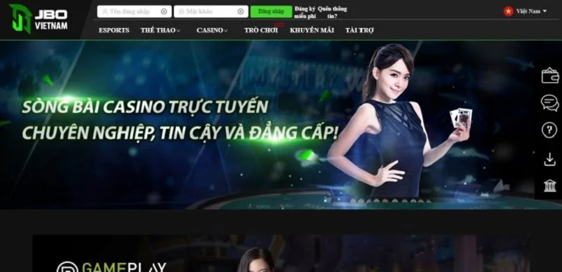 Nhà cái JBO là trang web cá cược hợp pháp